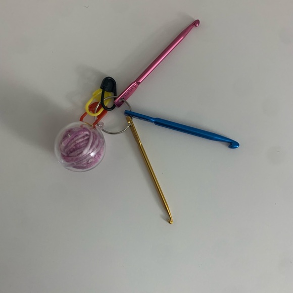 Handmade Yarn Keychains - Picture 3 of 4